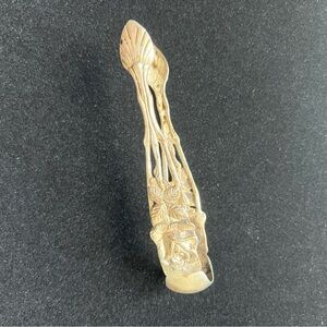 Ornate Antique Silver Thong Utensil